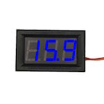 Electronic panel voltmeter TL-8009B LED blue 5-120VDC 0.56"
