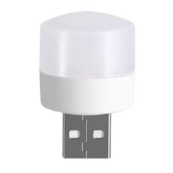 LED lamp USB cylinder white cold light