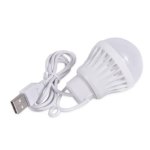 LED lamp USB pendant white cold light 3W