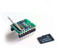 Audio module  MP3 decoder WTV020-SD