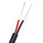 Signal cable UL2464 2x26AWG (7*0.16) PVC black