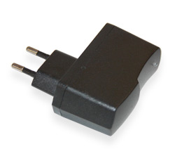 USB charger 5V, 1A, 1xUSB A CQ12-050100