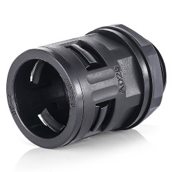 Cable gland for corrugated pipe AD10-M12 Black