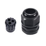 Sealed cable gland MG20A-H3-05B Black