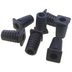 Flexible cable gland XD-05 7mm Black