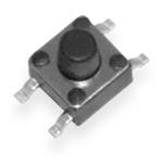 Кнопка тактова<gtran/> TACT 4.5x4.5-5mm SMD