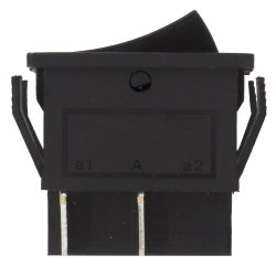 Key switch KCD7-301 ON-OFF 6pin Black