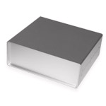 Корпус алюмінієвий<gtran/> 80*215*190MM KH-195-3 (AL-10) Silver