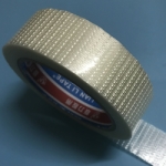 Fiberglass reinforced tape Lian Li Tape 10P66, roll 40mm x 25m TRANSPARENT