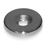 Neodymium mounting magnet D20*H4-4/7, N38