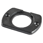 Mounting plate YC-P1 1 hole 29mm. plastic
