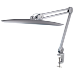 Table lamp on a clamp<gtran/> 9501LED dimming+CCT 182 LED SILVER<draft/>
