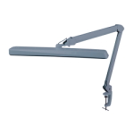 Table lamp on a clamp 9505LED-30CCT-С dimming 324LED, 30W GRAY