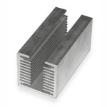 Радіатор алюмінієвий<gtran/> 40*40*150MM aluminum heat sink