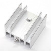 Радіатор алюмінієвий<gtran/> 25*23*16MM TO-220 aluminum heat sink (with pin)