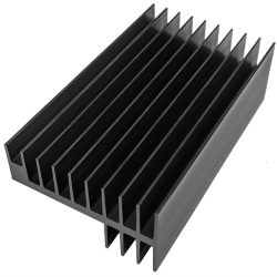 Радіатор алюмінієвий 150*58*31.8MM heat sink aluminum black