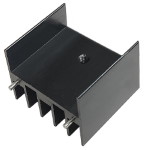 Радіатор алюмінієвий<gtran/> 25*30*24MM Aluminum heat sink (with pin)