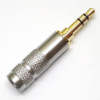 Plug to cable<gtran/> HM-082 3-pin 3.5mm Gray<gtran/>