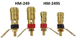 Instrument terminal spring loaded HM-249S Red