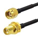 Extension cable<gtran/> RP-SMA male - RP-SMA female RG-58 3м</ntran>