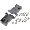 Connector housing H 9 (for 9 PIN) D-SUB gray