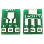 Printed circuit board  SOT89/SOT223-DIP adapter