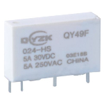 Реле QY49F-024-HS2 5A 1A coil 24VDC