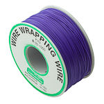 Installation wire 30 AWG solid purple on 250m reel