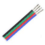 RGB flat cable<gtran/> 4-pin 22AWG 17*0.16mm