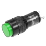 Сигнальний індикатор<gtran/> NXD-212-LED 220VAC Зелений<gtran/>