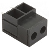 Screw terminal block TL800-02 10.16mm Black