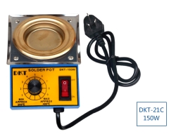 Tin crucible DKT-11C [220V, 100W, d=38mm] solder pot