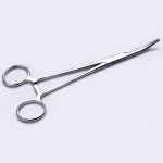 Clamp medical curved, 160 mm<gtran/>