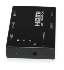 Converter  HDMI switcher 3 inputs, remote control