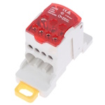Розподільний блок<gtran/> на DIN-рейку UKK80A Red<gtran/>