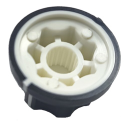 Handle on axle 6mm Star MF-A01 Черная D=20мм H=12мм ver.2