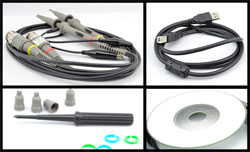 Oscilloscope USB  BM-204 [40 MHz, 2 channels, prefix]+generator+log