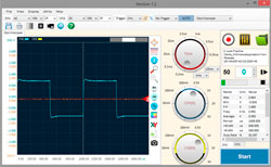 Oscilloscope USB  BM-204 [40 MHz, 2 channels, prefix]+generator+log