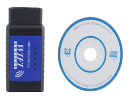 Адаптер діагностичний OBD ELM327-WiFi Blue Label для Android, iPhone