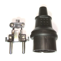 Plug for cable VSh16-003/2237 straight line with grounding [16A, 250V]