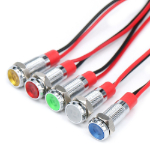 Індикатор антивандальний 6F-D-12-24VY-L Yellow LED