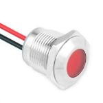 Індикатор антивандальний HS16F-LED/L/N/3-48V/BLUE
