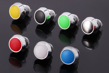Anti-vandal button  gq12bb-10m/j/r червоний