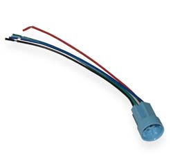 Switch socket, diameter 19mm 8-pin