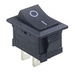 Перемикач клавішний<gtran/> KCD1-101-1 ON-OFF 2pin черный, сталь ver.2<gtran/>