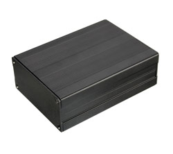 Aluminum housing 100*76*35MM aluminum case BLACK