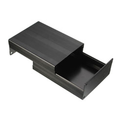 Aluminum housing 100*76*35MM aluminum case BLACK
