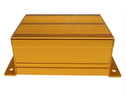 Aluminum housing 110*76*46MM aluminum case GOLD