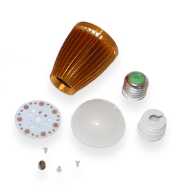 Housing  LED lamp 7W