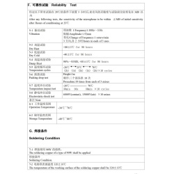 Микрофон электретный GMI4015
